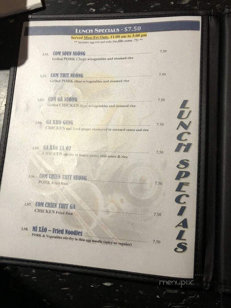 Pho 4 Mua Restaurant - Denver, CO menu_pic