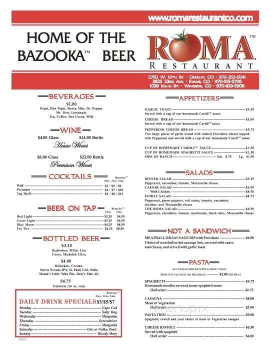Roma Restaurant - Greeley, CO