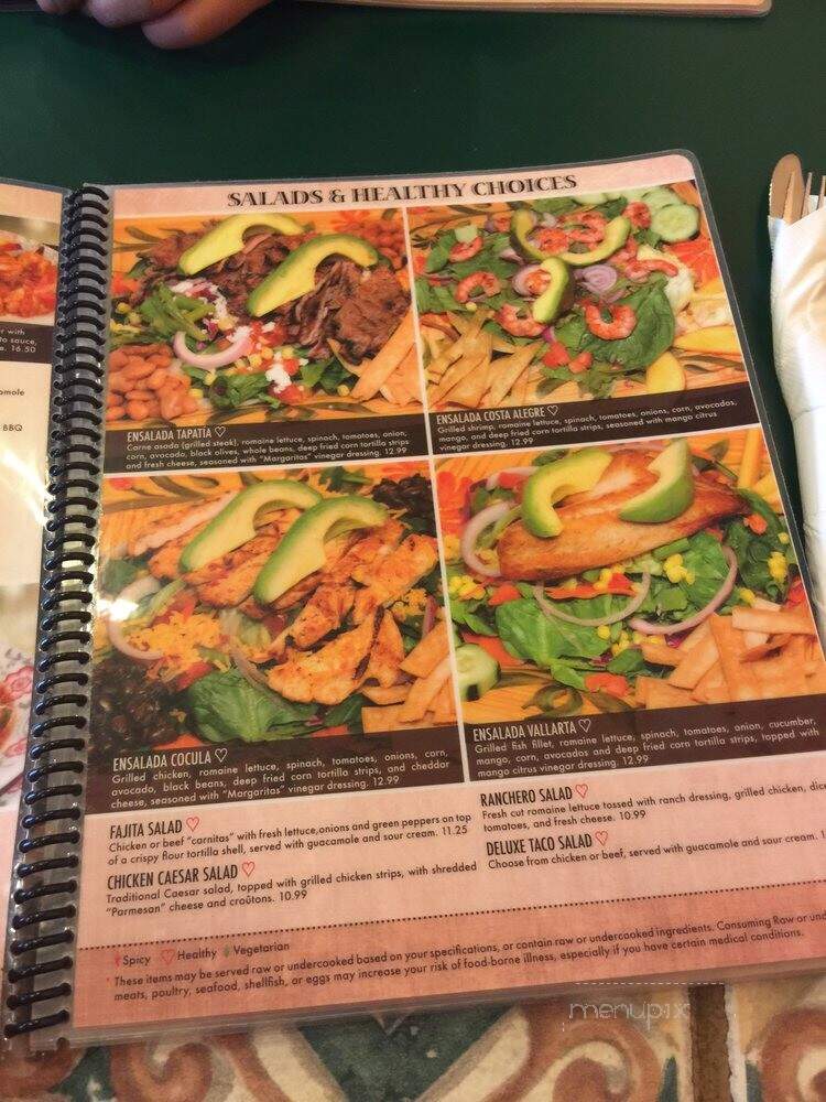 Tres Margaritas - Greeley, CO menu_pic