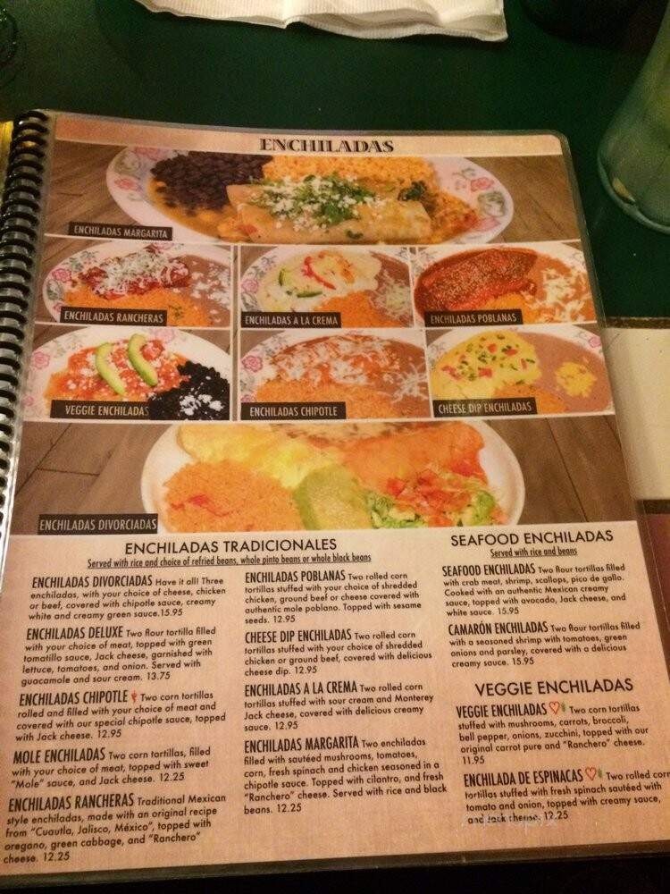 Three Margaritas Mexican - Pueblo, CO menu_pic