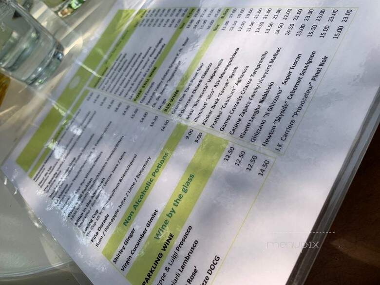 La Bottega - Vail, CO menu_pic