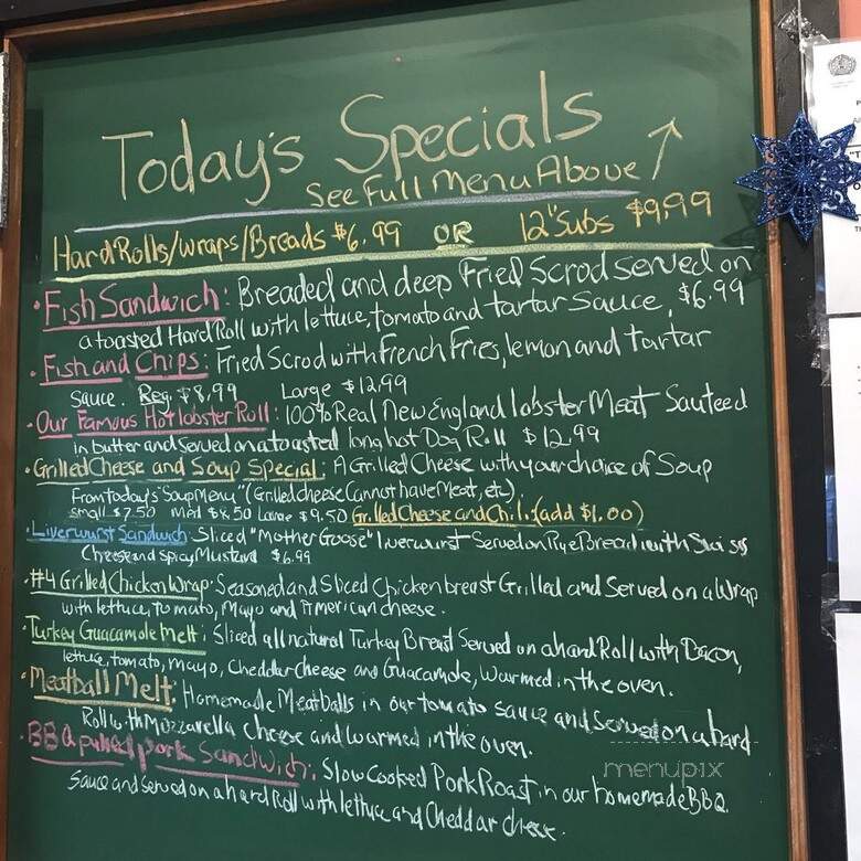 Spoonshoppe Brooke Deli & Prdc - Meriden, CT menu_pic