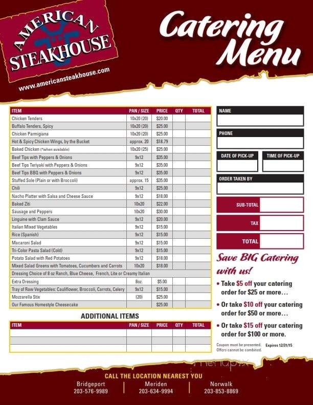 American Steak House - Norwalk, CT