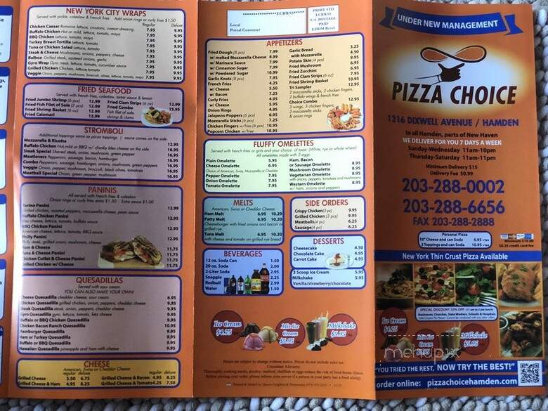 Pizza Choice - Hamden, CT