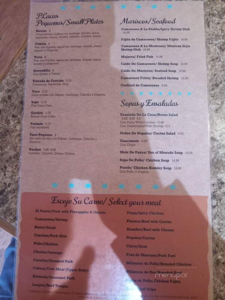 Taqueria Mexicana - West Haven, CT menu_pic