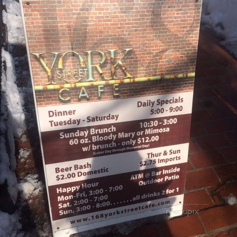 168 York Street Cafe - New Haven, CT
