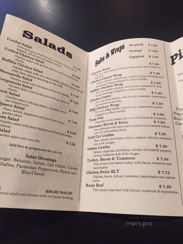 Paul & Eddy's Pizza - Hamden, CT menu_pic