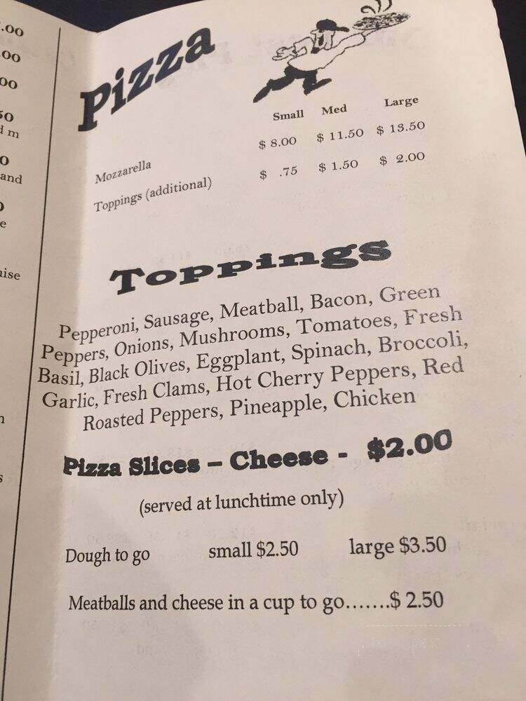 Paul & Eddy's Pizza - Hamden, CT menu_pic