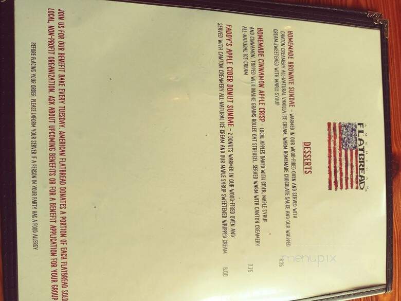 Flatbread Co - Canton, CT menu_pic