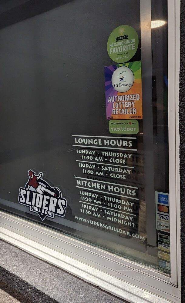 Sliders Sports Bar & Grill - Plainville, CT