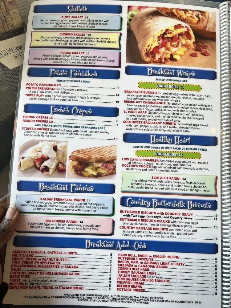 Wagon Wheel Restaurant - Plainville, CT menu_pic