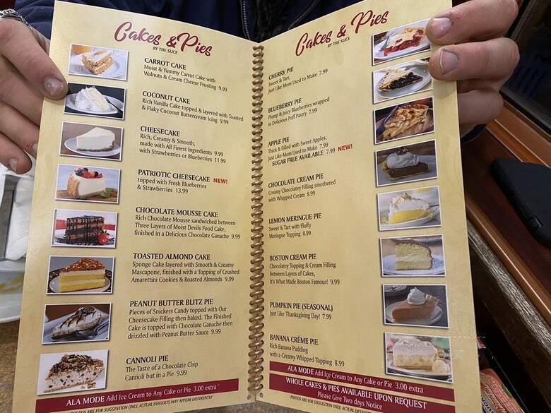 Colony Diner & Restaurant - Wallingford, CT menu_pic