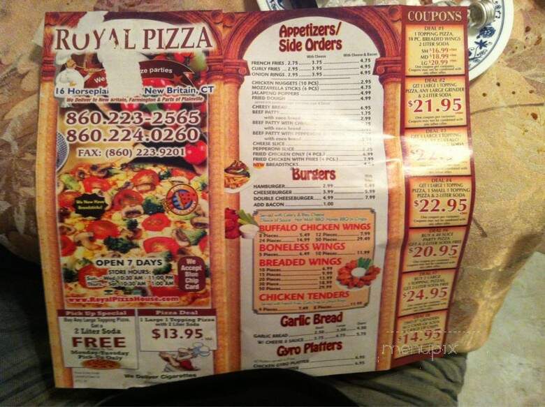 Royal Pizza House - New Britain, CT