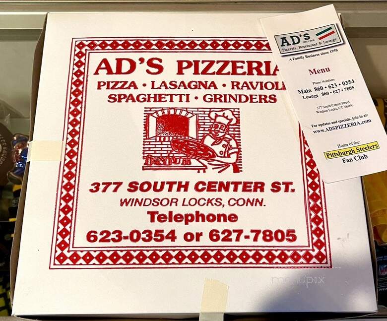 A D's Pizzeria Restaurant - Windsor Locks, CT