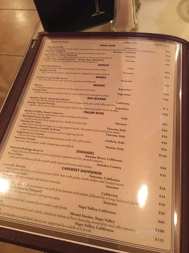 Fratelli's Pizzaria Restaurant - Wallingford, CT menu_pic