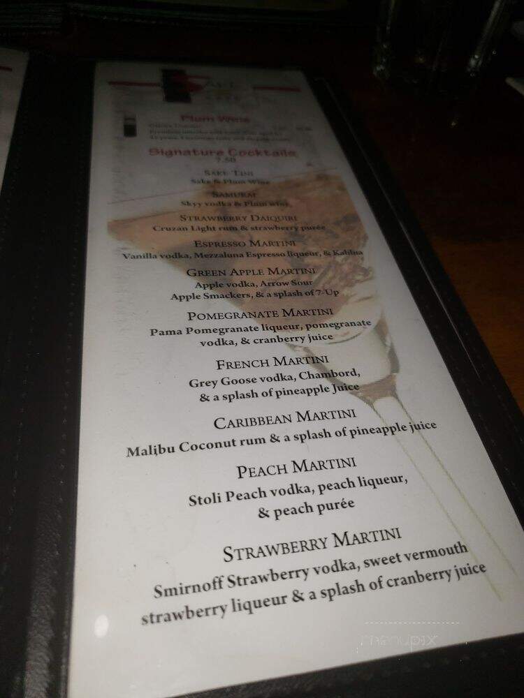 Sake Cafe Japanese Restaurant - Wethersfield, CT menu_pic
