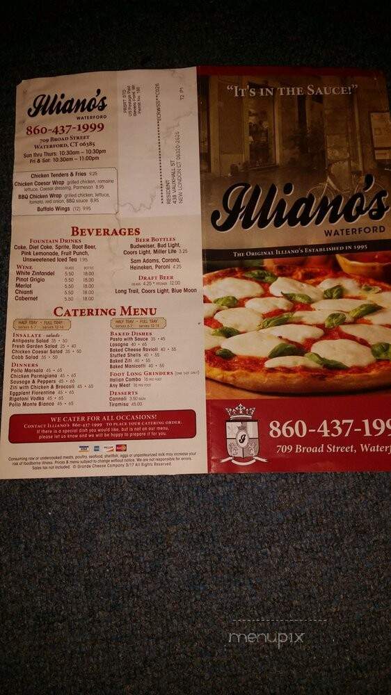 Illianos Real Italian Pizzeria - Waterford, CT