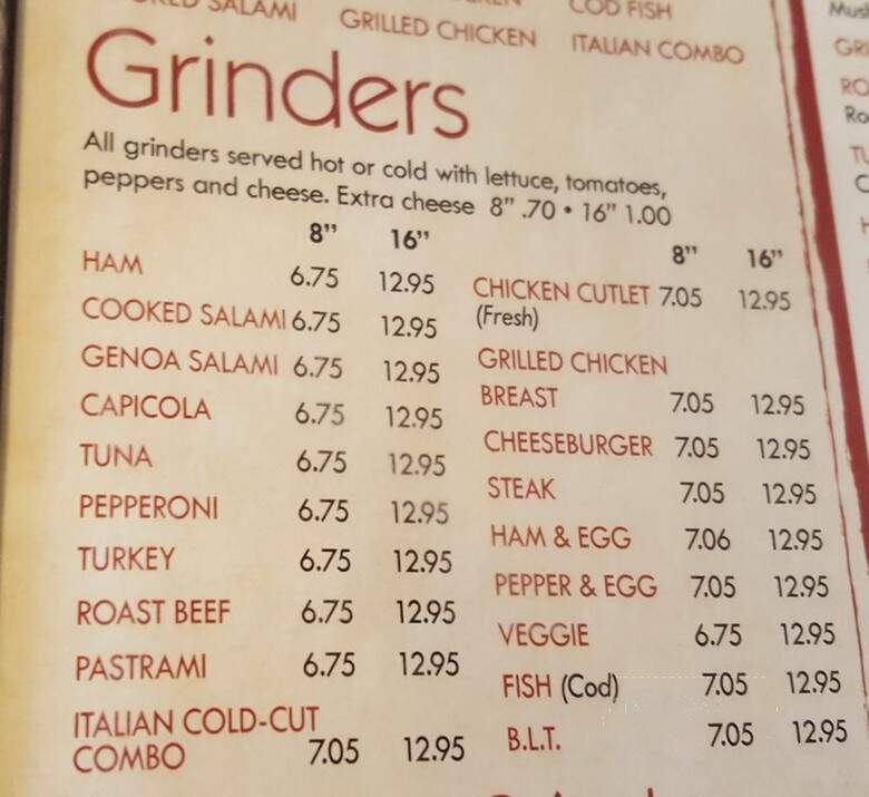 South Windsor Restaurant - South Windsor, CT menu_pic