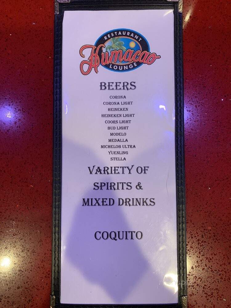 Humacao Restaurant - East Hartford, CT