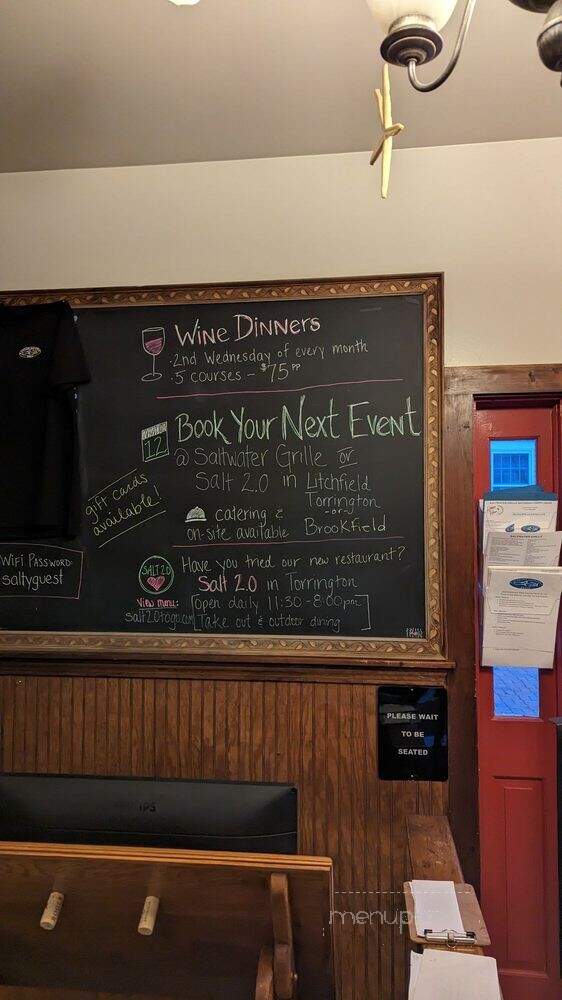 Litchfield Salt Water Grille - Litchfield, CT menu_pic