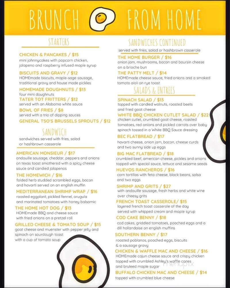 Branford House - Groton, CT menu_pic