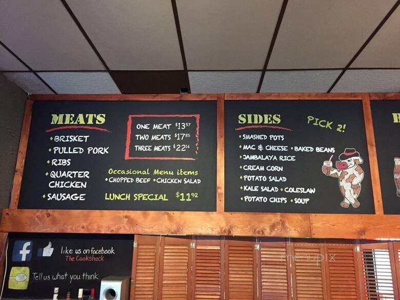 Cookshack BBQ - Nisku, AB menu_pic