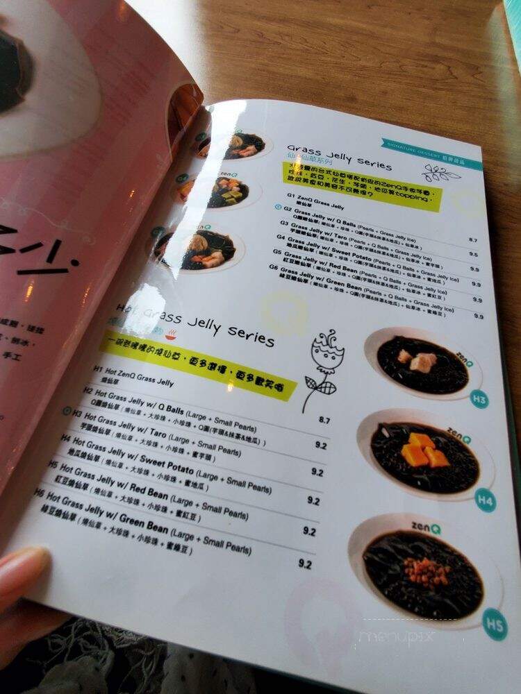 ZenQ - Markham, ON menu_pic