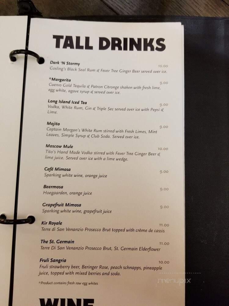 Belgian Beer Cafe Edmonton - Calmar, AB menu_pic
