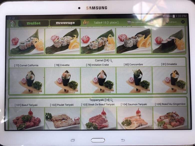 Sushi Crystal - Montreal, QC menu_pic