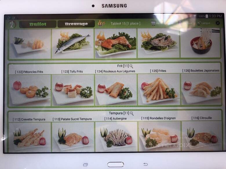 Sushi Crystal - Montreal, QC menu_pic
