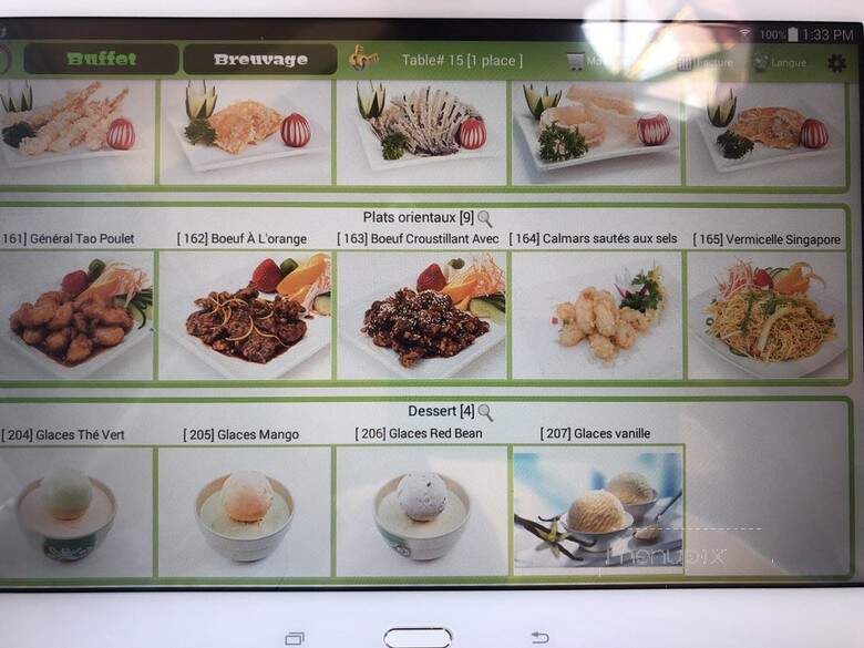 Sushi Crystal - Montreal, QC menu_pic