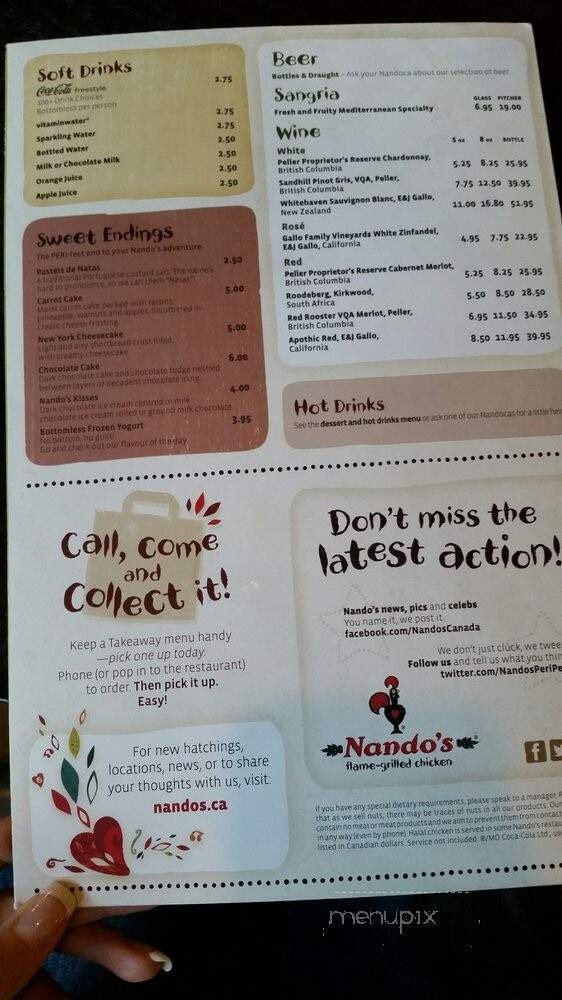 Nando's Flame Grilled Chicken - Calgary, AB