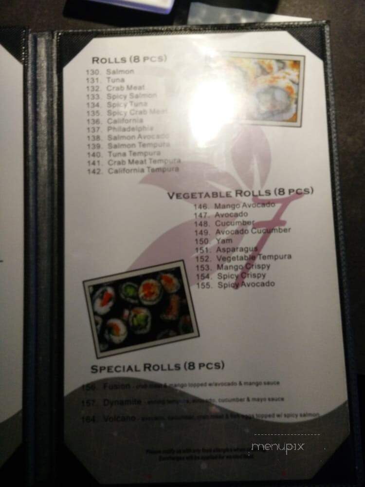 Fusion Sushi - Calgary, AB menu_pic