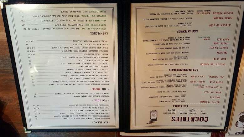 Pot Masson - Montreal, QC menu_pic