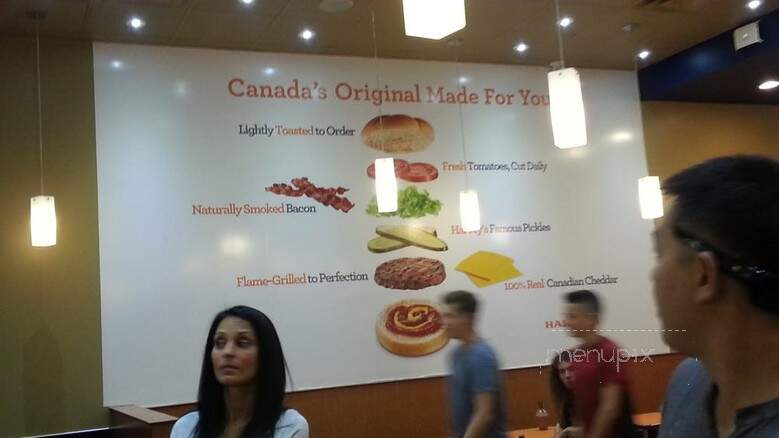 Harvey's Restaurant & Swiss Chalet - Vaughan, ON menu_pic