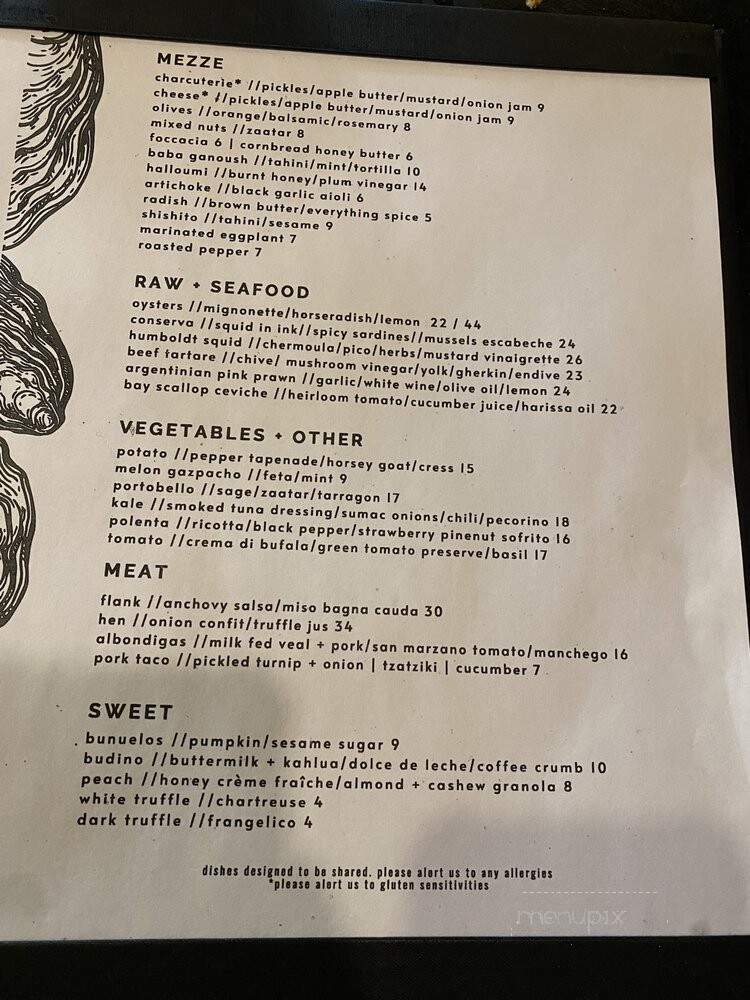 Aperitivo - Ottawa, ON menu_pic