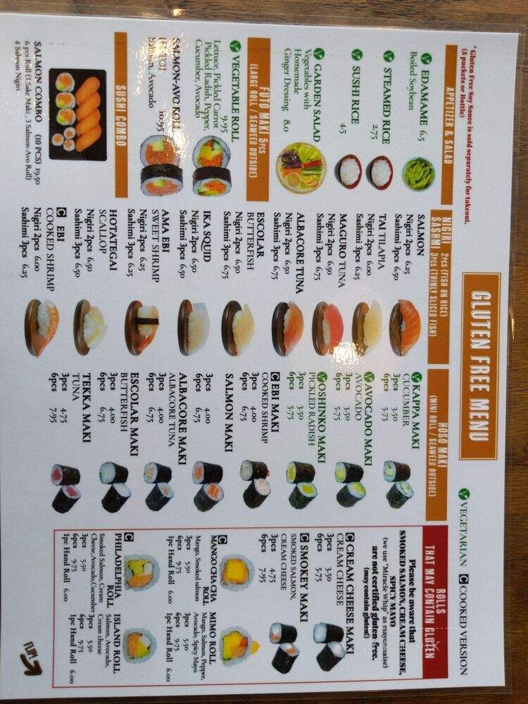 Sushi Fresh - Ottawa, ON menu_pic