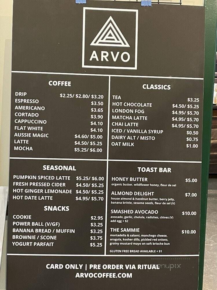 Arvo Coffee - Toronto, ON