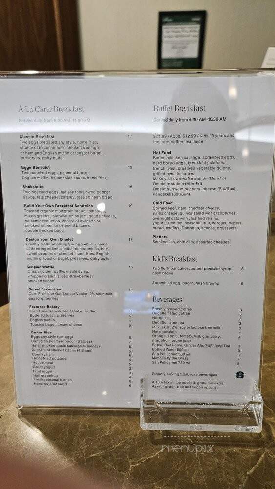 Crave - Richmond Hill, ON menu_pic