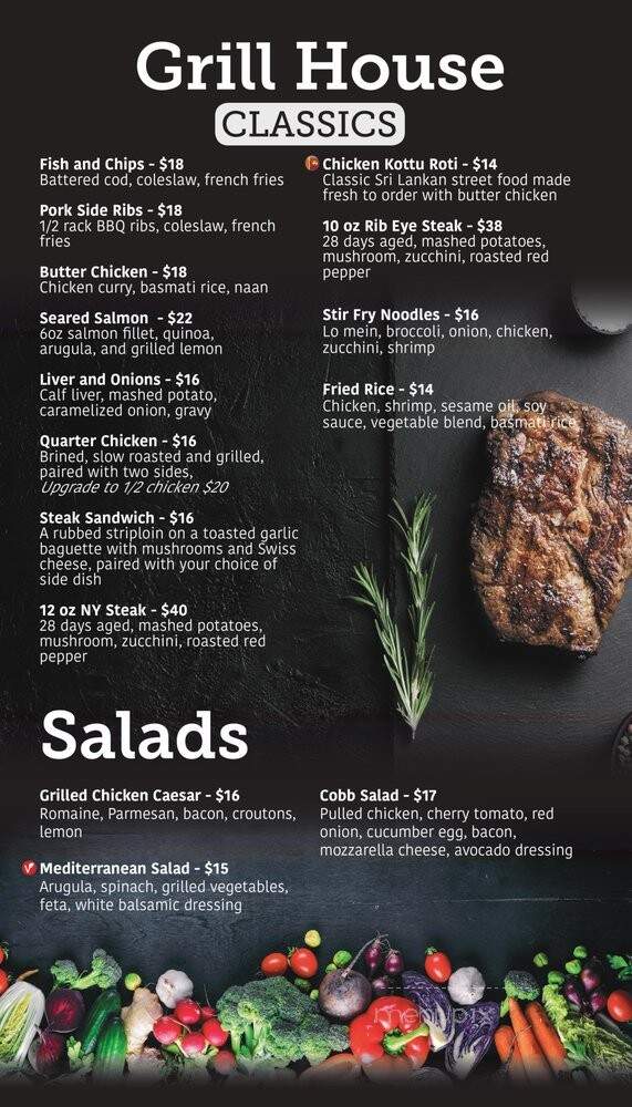 JC's Grillhouse - Mississauga, ON menu_pic