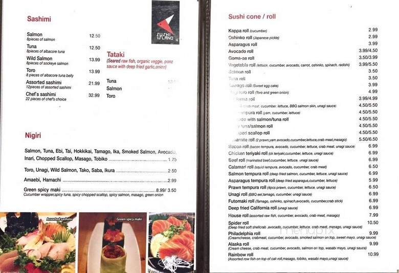Sushi Island - Victoria, BC menu_pic