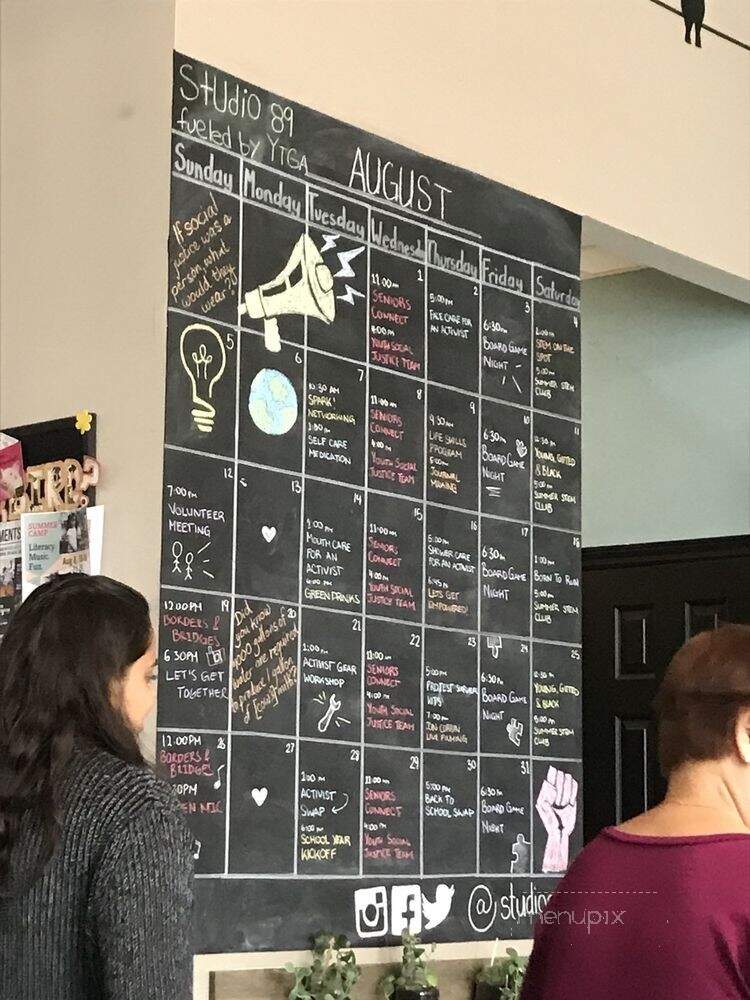 Studio 89 - Mississauga, ON menu_pic