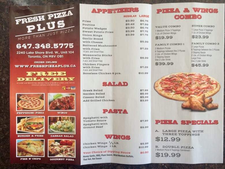 Fresh Pizza Plus - Toronto, ON