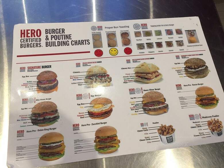Hero Certified Burgers - Oakville, ON