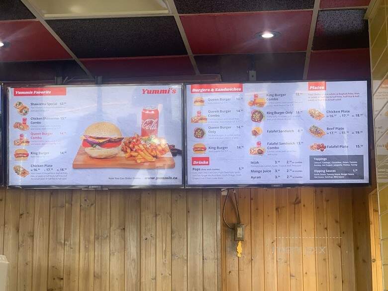 Yummi's Burger & Shawarma - Toronto, ON