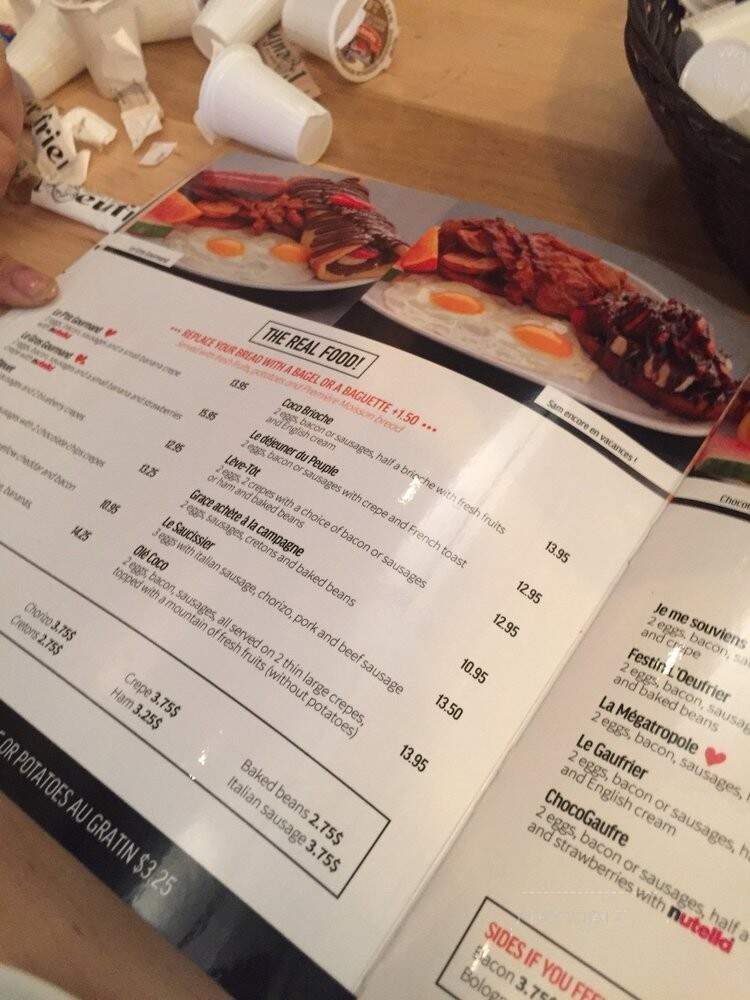L'Oeufrier - Montreal, QC menu_pic