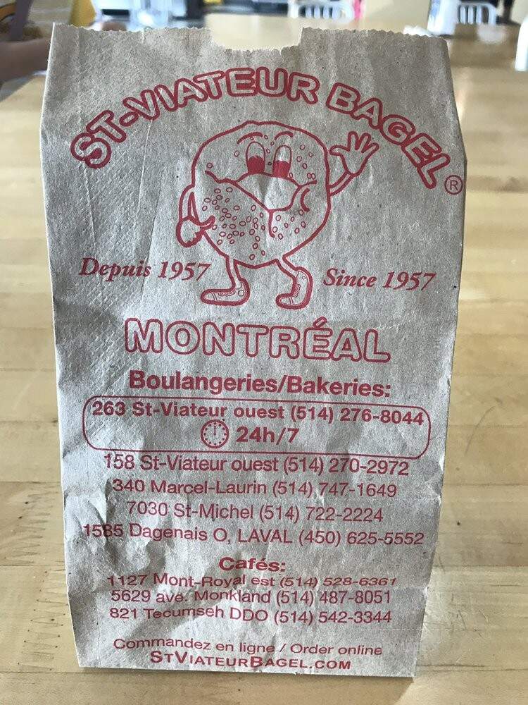 St-Viateur Bagel & Cafe DDO - Pointe-Claire, QC menu_pic