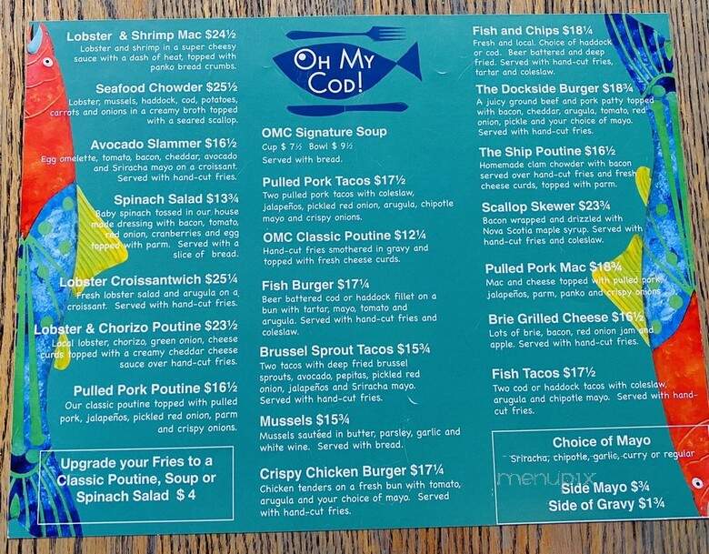 Oh My Cod! - Mahone Bay, NS