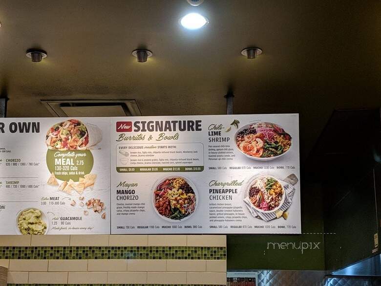 Mucho Buritto - Toronto, ON menu_pic
