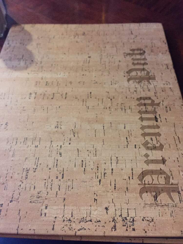 Prenup Pub - Toronto, ON menu_pic